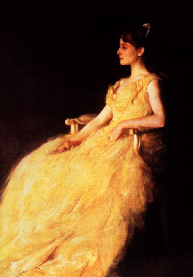 Lady in Yellow