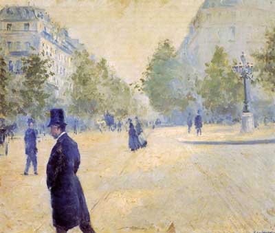 Place Saint-Augustin, Misty Weather