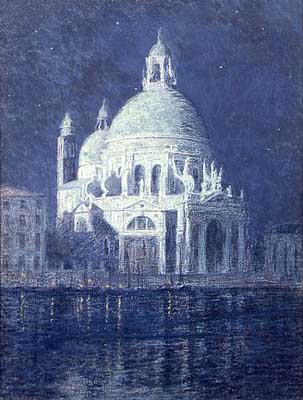 Santa Maria della Salute by Moonlight, 1897