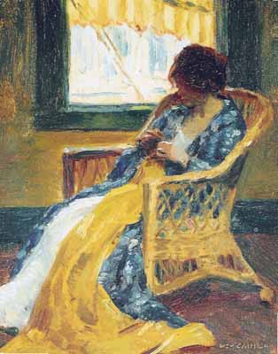 Woman by the window