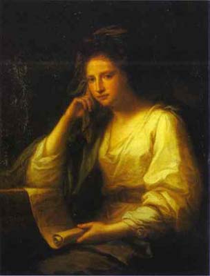 Portrait of a Young Woman as a Sibyl