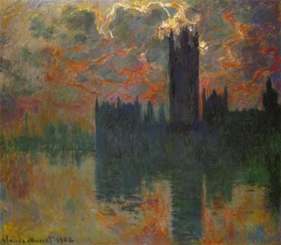 Houses of Parliament, Sunset