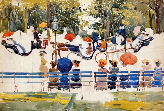 Maurice Prendergast - Central Park 2