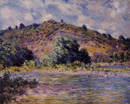 Claude Monet - The Banks of the Seine at Port-Villez