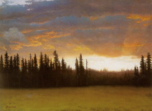 Albert Bierstadt - California Sunset