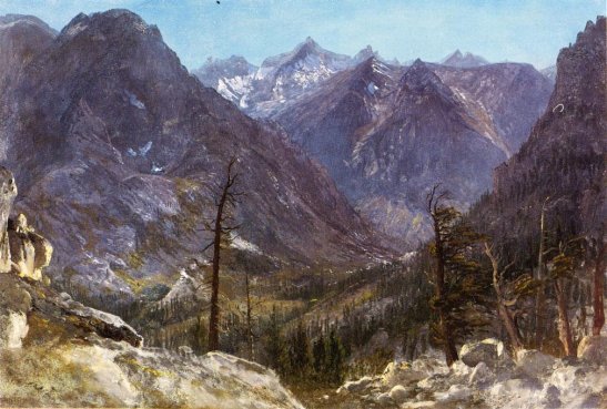 Albert Bierstadt - Estes Park Colorado