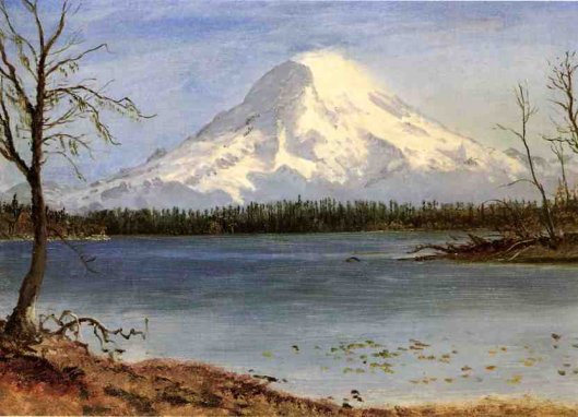 Albert Bierstadt - Lake In The Rockies