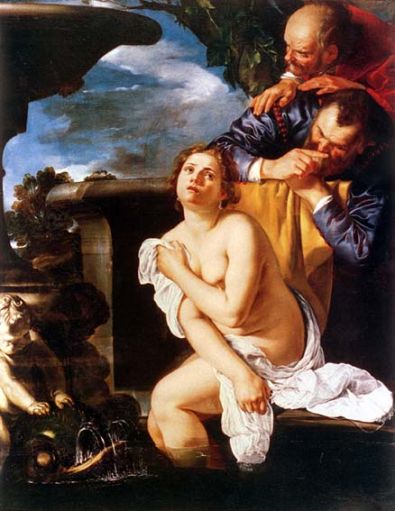 Artemisia Gentileschi - Susanna ei vecchioni 1622