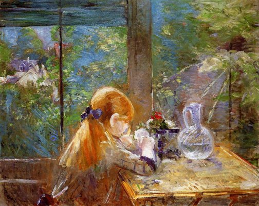 Berthe Morisot - On the Veranda