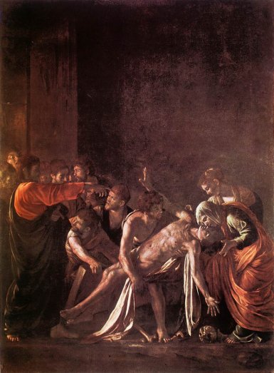 Caravaggio - The Raising of Lazarus