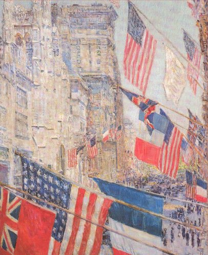 Childe Hassam - Allies Day, May 1917