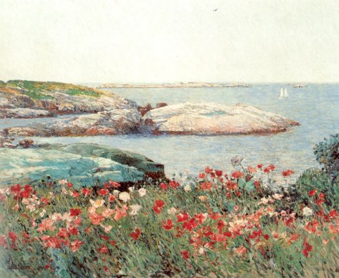 Childe Hassam - Poppies, Isles of Shoals 1891