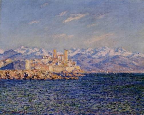 Claude Monet - Antibes, Afternoon Effect