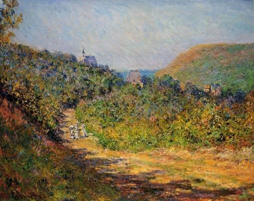 Claude Monet - At Les Petit-Dalles