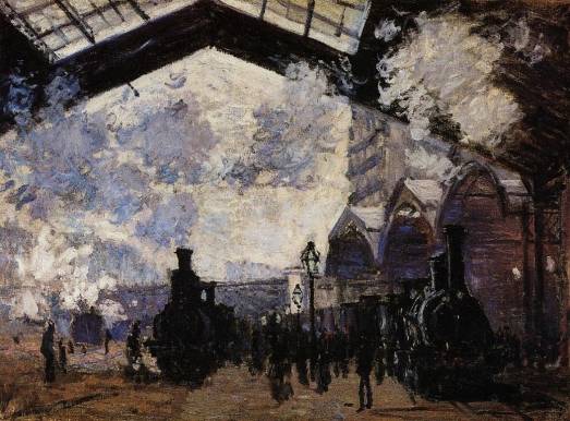 Claude Monet - The Saint-Lazare Station 1