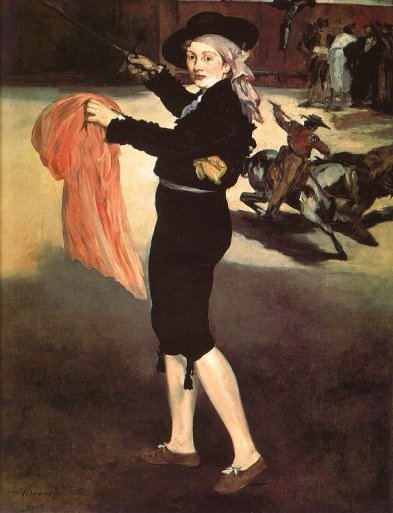 Edouard Manet - Mlle Victorine in the Costume of an Espada