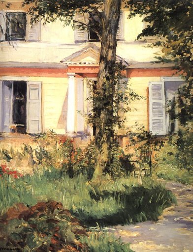 Edouard Manet - The House at Rueil