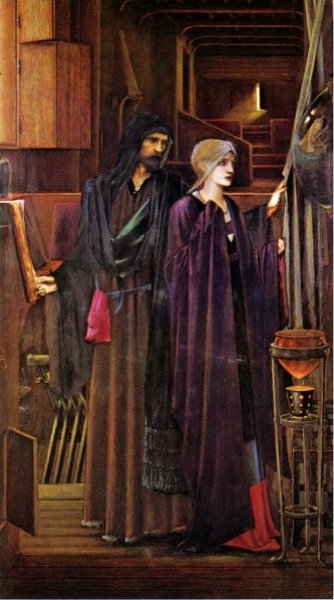 Edward Coley Burne-Jones - The Wizard