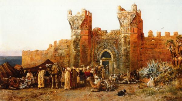 Edwin Lord Weeks - Gate Of Shehal Morocco