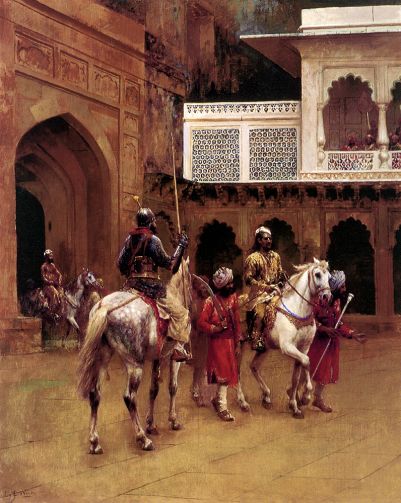 Edwin Lord Weeks - Indian Prince Palace Of Agra