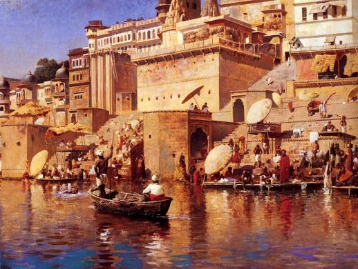 Edwin Lord Weeks - On The River Benares