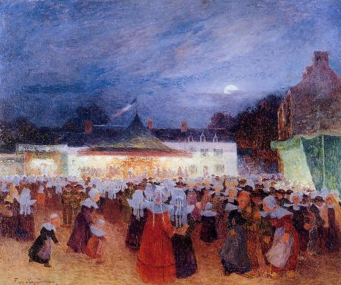 Ferdinand du Puigaudeau - Carnival at Night