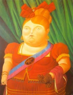 Fernando Botero - The First Lady