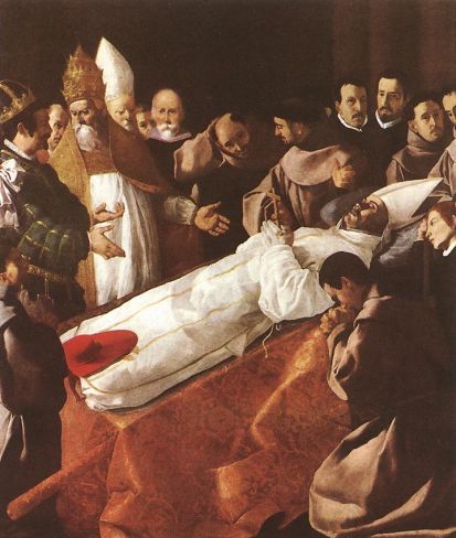 Francisco de Zurbaran - The Lying-in-State of St