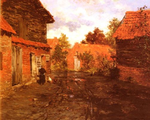 Frits Thaulow - After The Rain