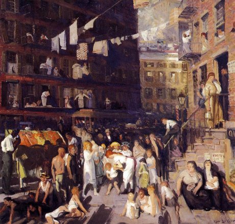 George Bellows - Cliff Dwellers