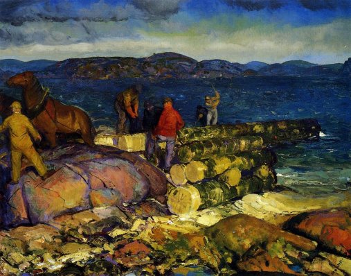 George Bellows - Dock Builders