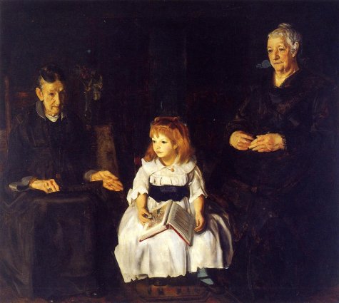 George Bellows - Elinor, Jean and Anna