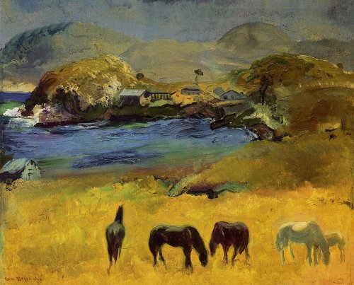 George Bellows - Horses, Carmel