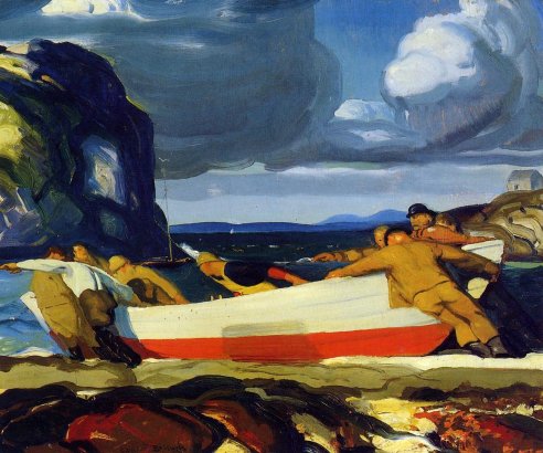 George Bellows - The Big Dory