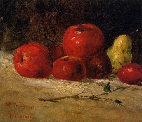 Gustave Courbet - Still Life with Pears and Apples 2