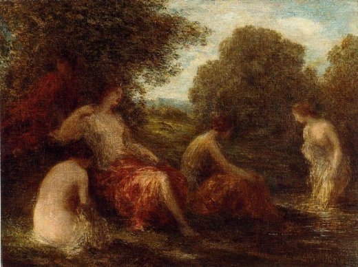 Henri Fantin-Latour - Diana and Her Handmaidens