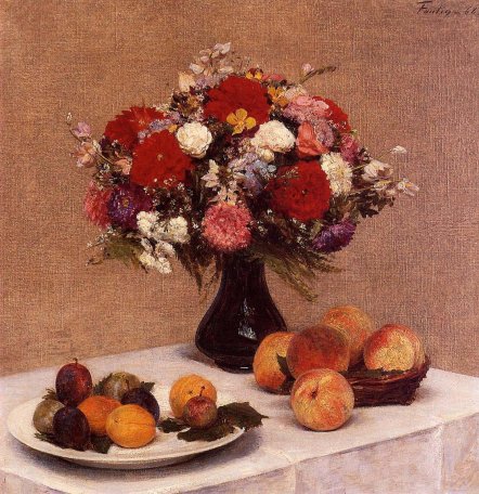 Henri Fantin-Latour - Flowers and Fruit