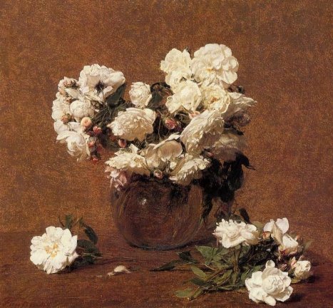 Henri Fantin-Latour - Roses Alma Vieberg