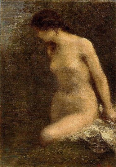 Henri Fantin-Latour - Small Brunette Bather