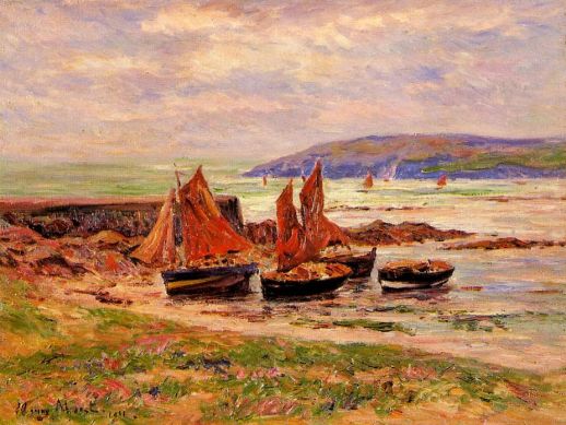 Henri Moret - The Port at Loch