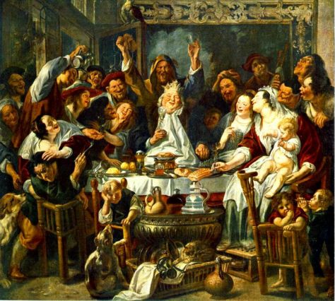 Jacob Jordaens - The King Drinks 2