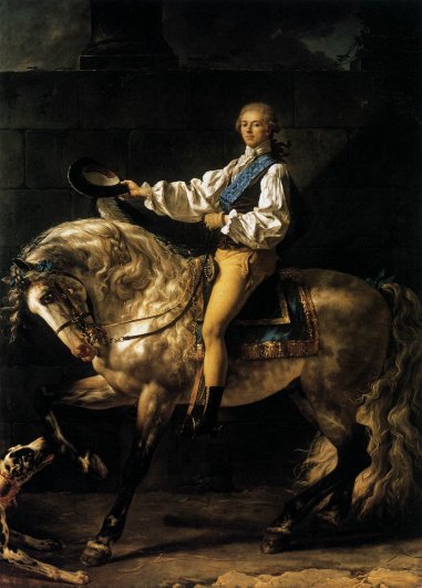 Jacques-Louis David - Count Potocki
