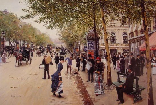 Jean Beraud - Boulevard des Capucines