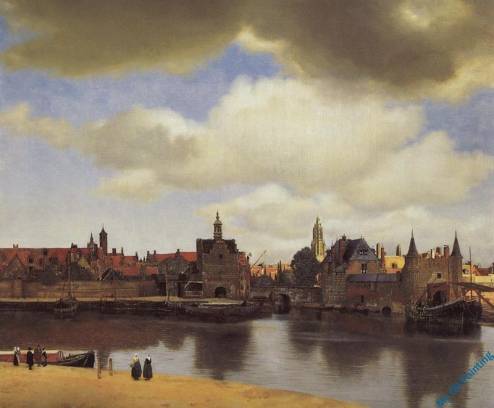 Johannes Vermeer - View of Delft