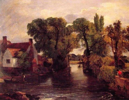 John Constable - Mill Stream