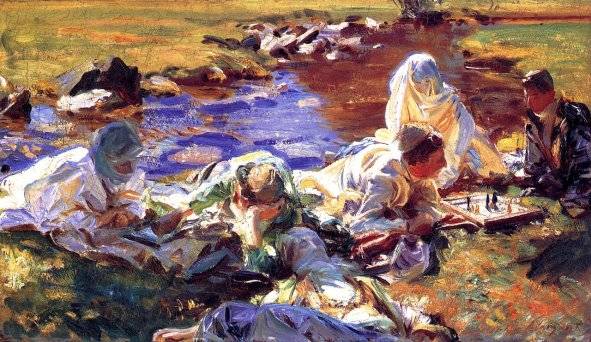 John Singer Sargent - Dolce Far Niente