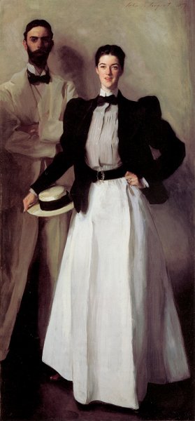 John Singer Sargent - Mr And Mrs Isaac Newton Phelps Stokes