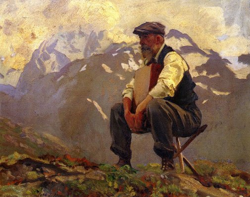 John Singer Sargent - Reconnoitering