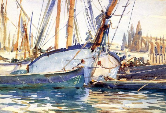 John Singer Sargent - Shipping Majorca