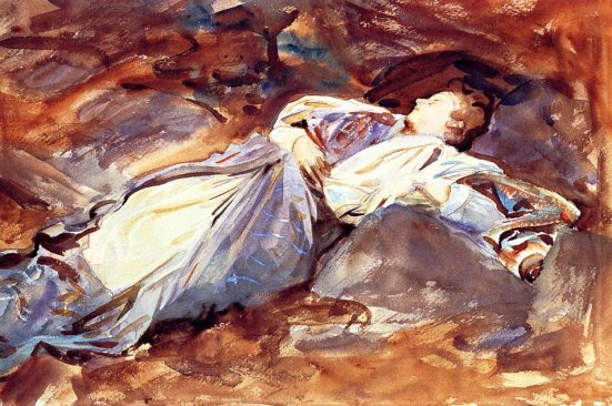 John Singer Sargent - Violet Sleeping